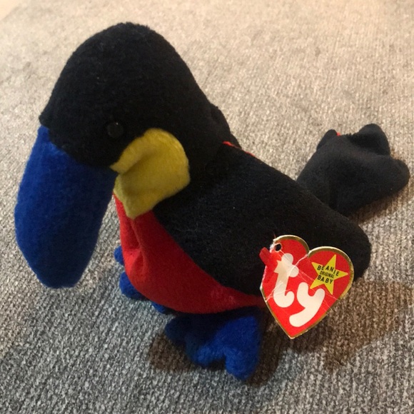 kiwi the toucan beanie baby